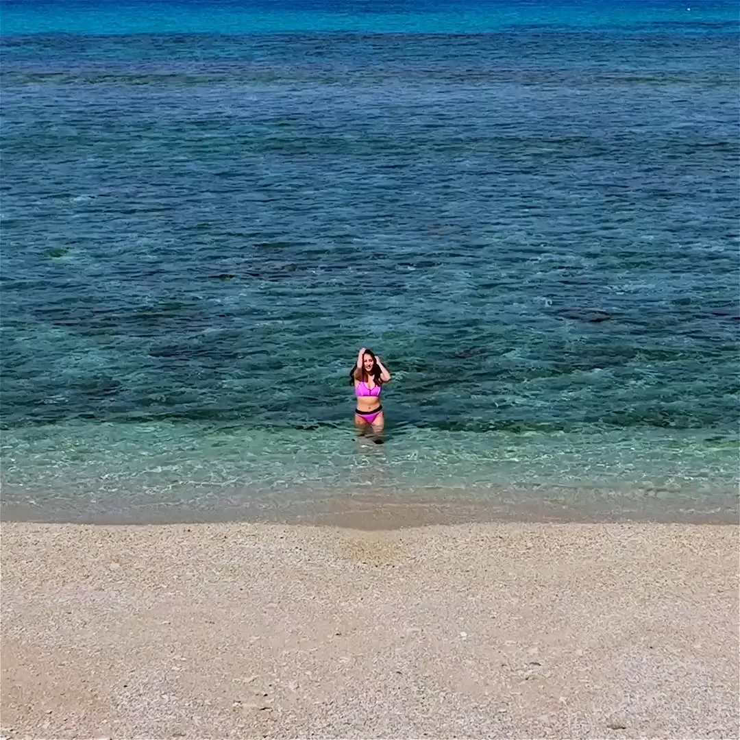 阿嘉島でドローン